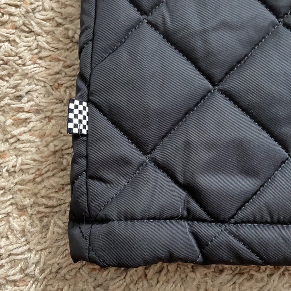 Vans woman’s long boom boom quilted jacket zipper - Picture 6 of 10